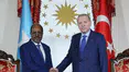 Cumhurbaşkanı Erdoğan, Somali Cumhurbaşkanı Mahmud’u Dolmabahçe’de resmi törenle ağırladı