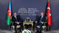 Cumhurbaşkanı Erdoğan, Antalya Diplomasi Forumu’nda Aliyev ile görüştü
