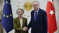 Cumhurbaşkanı Erdoğan, AB Komisyonu Başkanı Von Der Leyen ile görüştü