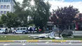 Erzincan’da kuvvetli rüzgar etkili oldu