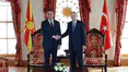 Cumhurbaşkanı Erdoğan, Kuzey Makedonya Başbakanı Mickoski ile görüştü