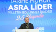 Cumhurbaşkanı Erdoğan: “AK Parti kitabına yeni sayfalar ve karakterler eklemekten geri durmadık”