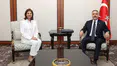 Bakan Fidan, BM Kıbrıs Şahsi Temsilcisi Holguin Cuellar’ı Ankara’da kabul etti