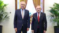 TBMM Başkanı Kurtulmuş, Kılıçdaroğlu ile Terörsüz Türkiye gündemiyle görüştü