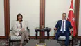 Bakan Fidan, BM’nin Kıbrıs Şahsi Temsilcisi Holguín’i kabul etti