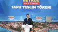 Bakan Kurum: "Beykoz’da 1071 hak sahibini tapusuyla buluşturduk"