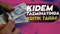 Kıdem tazminatında kritik tarih belli oldu!