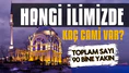 En çok cami bulunan 50 ilimiz! Hangi şehirde kaç cami var?