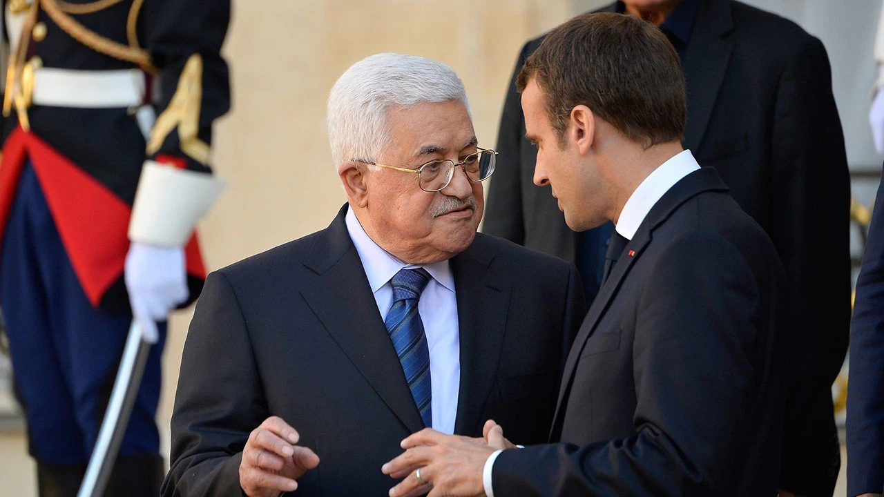 Mahmut Abbas’tan Macron’a ayar: ‘Bizim adımıza konuşamazsın’