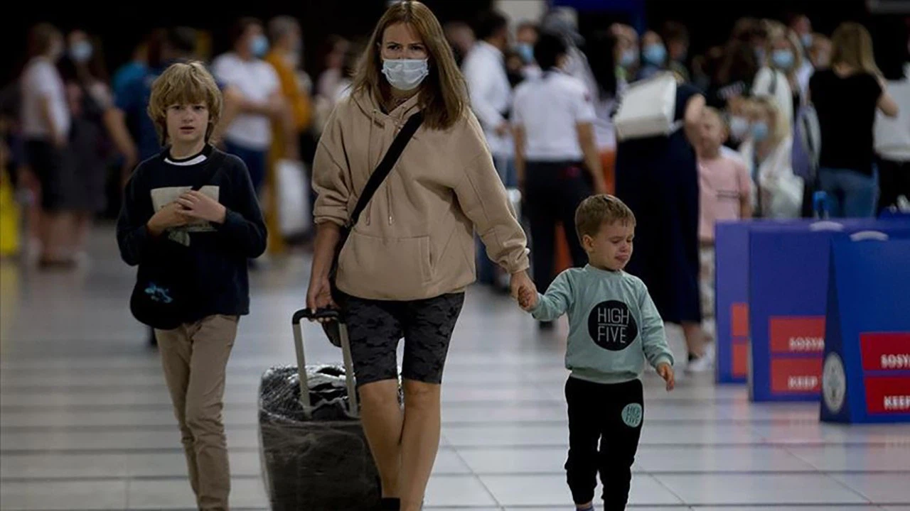 Antalya'ya gelen turist sayısı 1 milyonu geçti