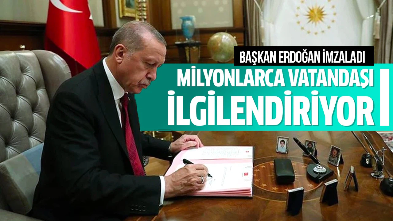 Milyonlarca vatandaşı ilgilendiriyor