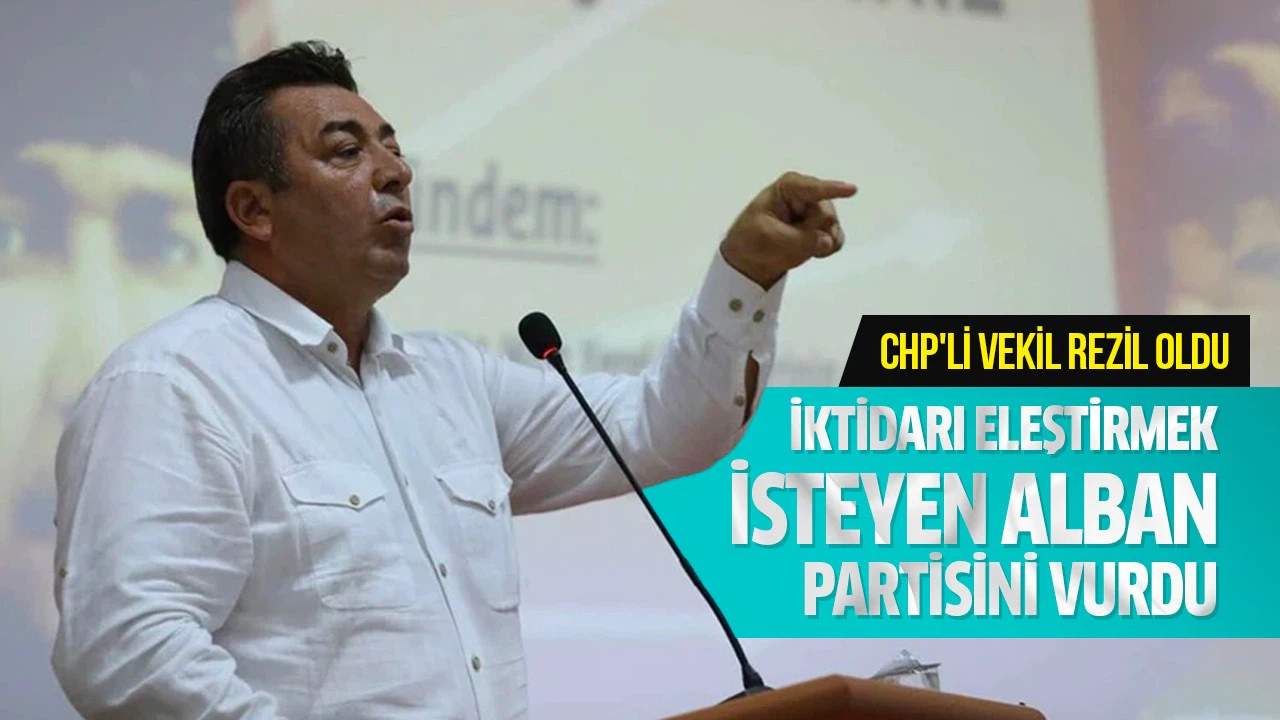 CHP’li Muğla Milletvekili Mürsel Alban'ı rezil eden belge