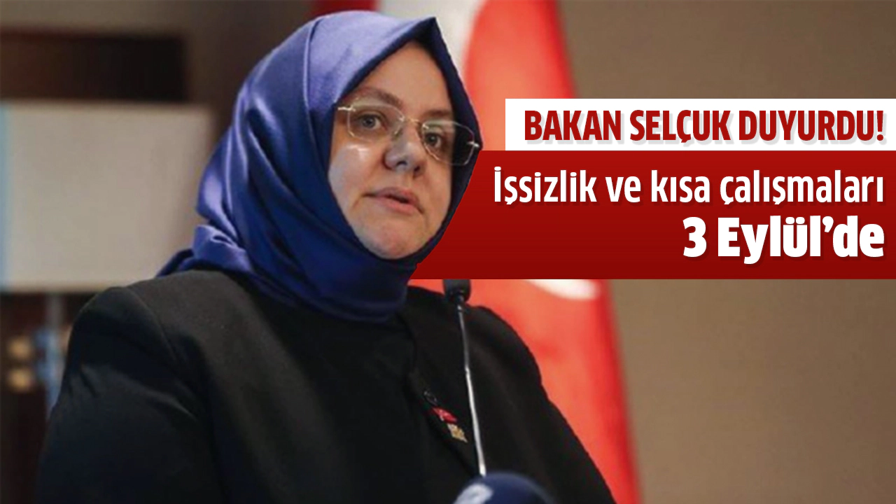 İşsizlik ve kısa çalışma ödemeleri 3 Eylül'den itibaren yapılacak