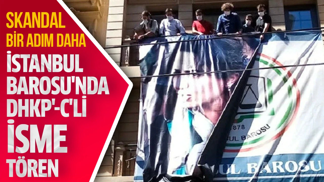 İstanbul Barosu'nda DHKP'-C'li isme tören