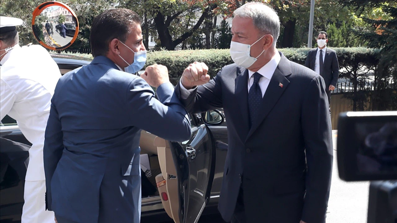 Bakan Akar, Libyalı mevkidaşı ile görüştü