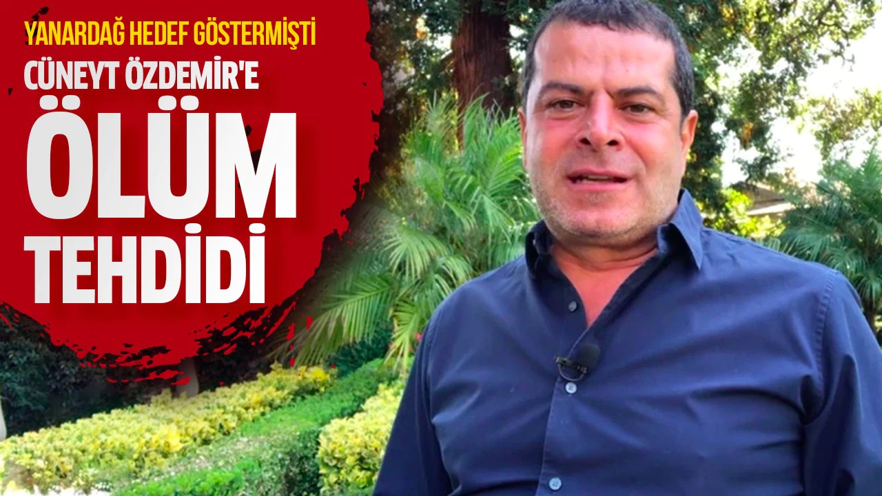 Gazeteci Cüneyt Özdemir'e ölüm tehdidi