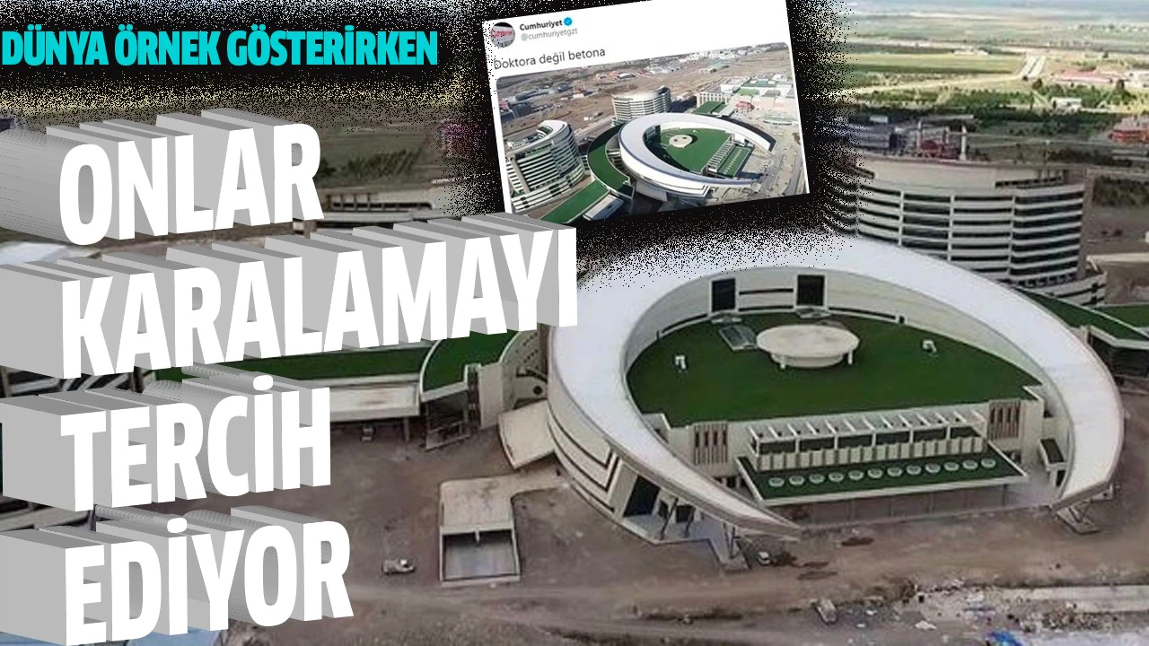 Cumhuriyet Gazetesi'nin Şehir Hastanesi hazımsızlığı