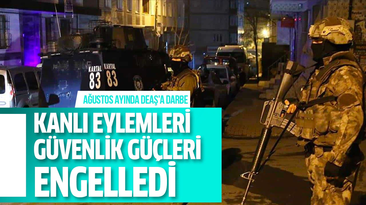 Terör örgütü DEAŞ'a üst düzey darbe