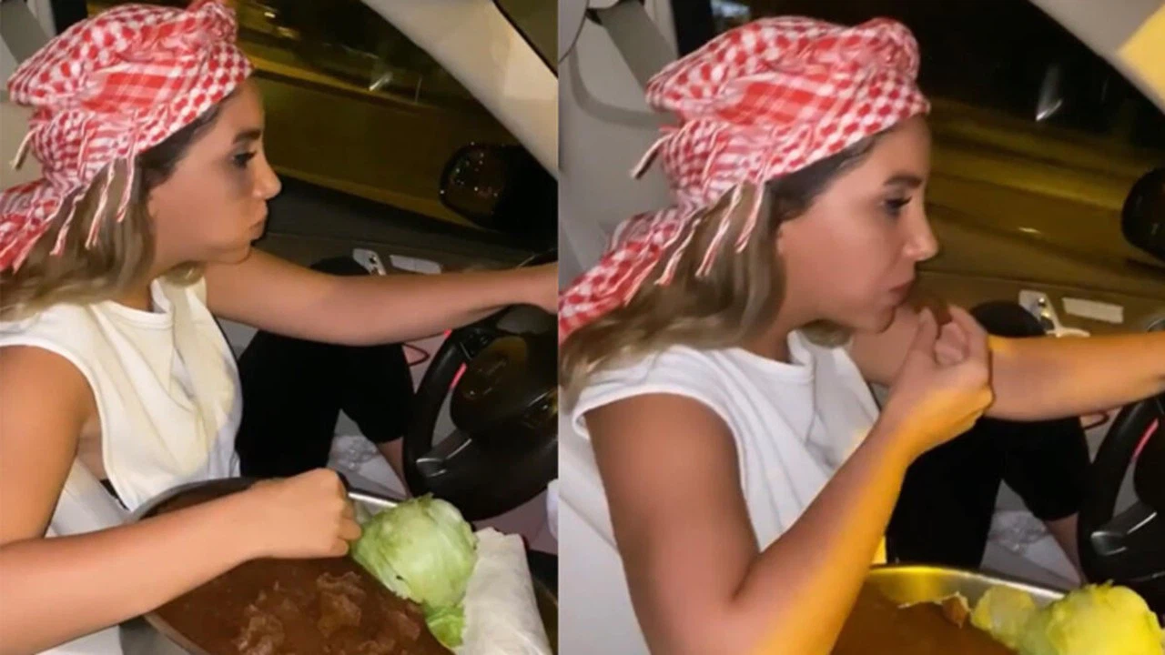 Çiğ köfteli kadın magandaya komik ceza