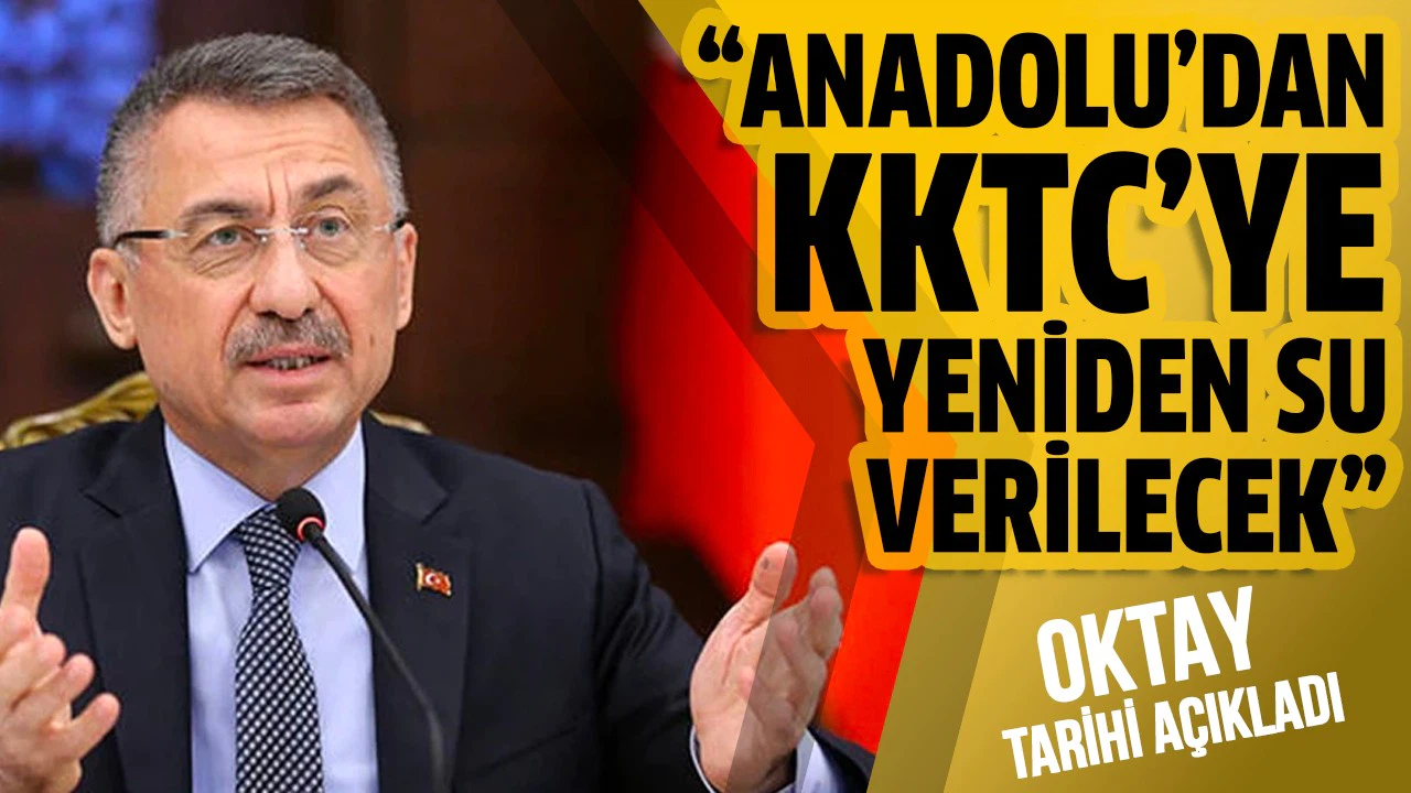 Oktay: 25 Eylül'den itibaren Anadolu'dan KKTC'ye yeniden su verilecek