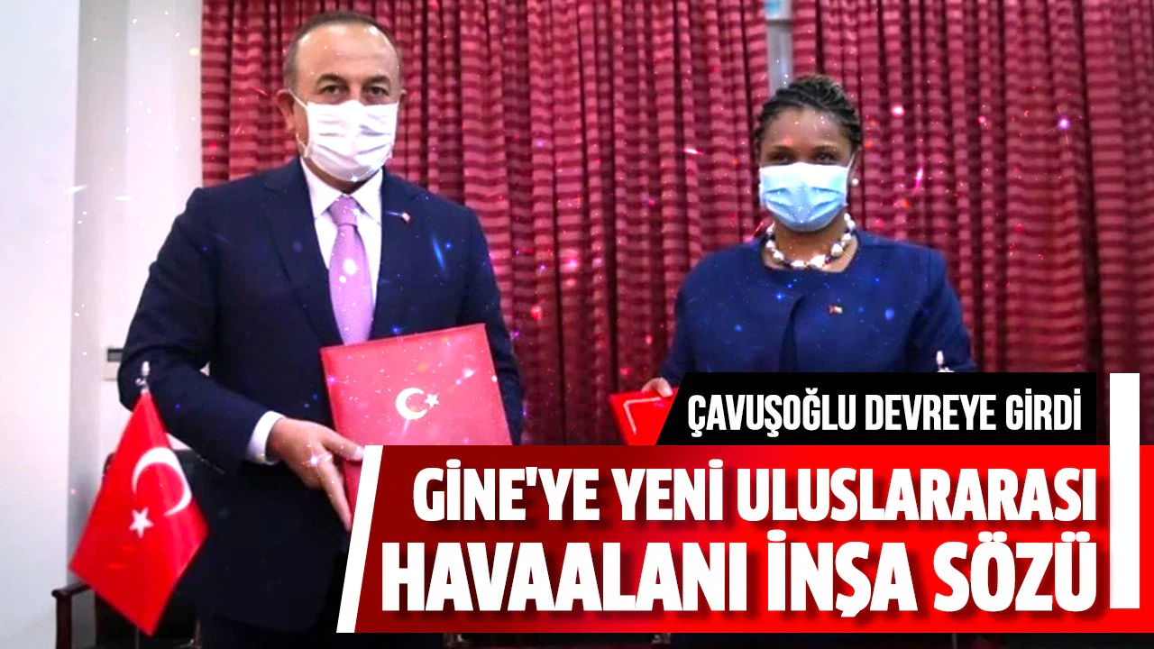 Türkiye, Bissau'da yeni bir uluslararası havaalanı inşa etme sözü verdi.