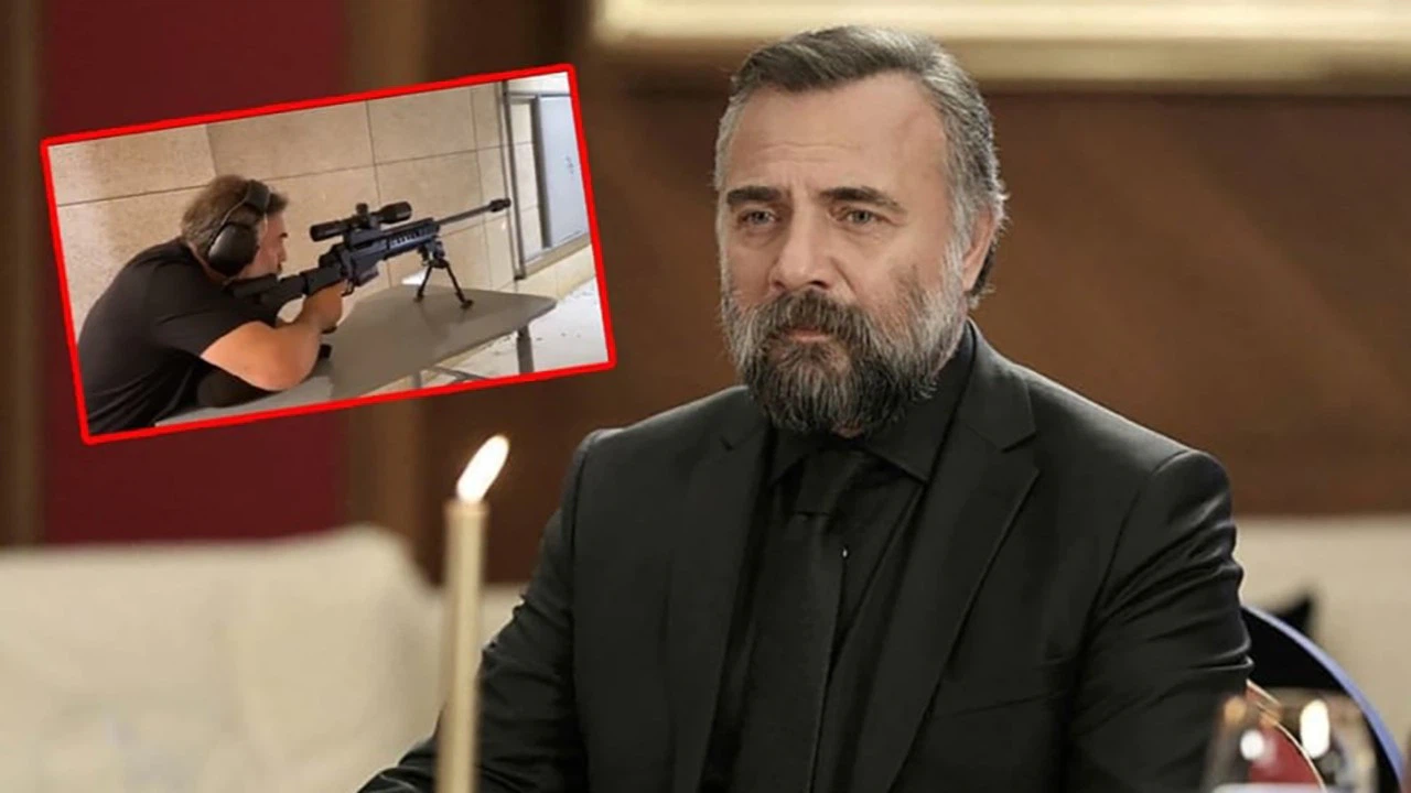 Oktay Kaynarca yerli silahları denedi