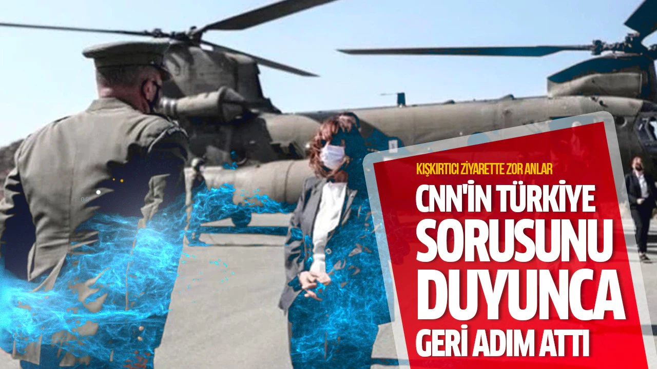Yunan Cumhurbaşkanı CNN'in Türkiye sorusunu duyunca geri adım attı