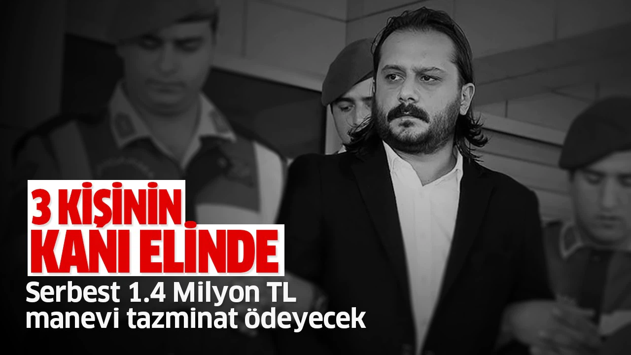 Emrah Serbes 1 milyon 400 bin lira manevi tazminat ödeyecek