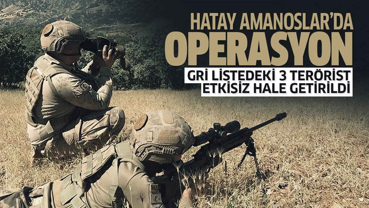 Gri listedeki 3 terörist etkisiz hale getirildi