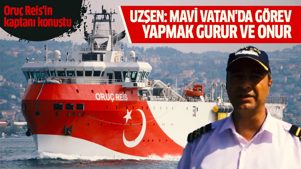 MTA Oruç Reis gemisinin kaptanı Cankat Uzşen: