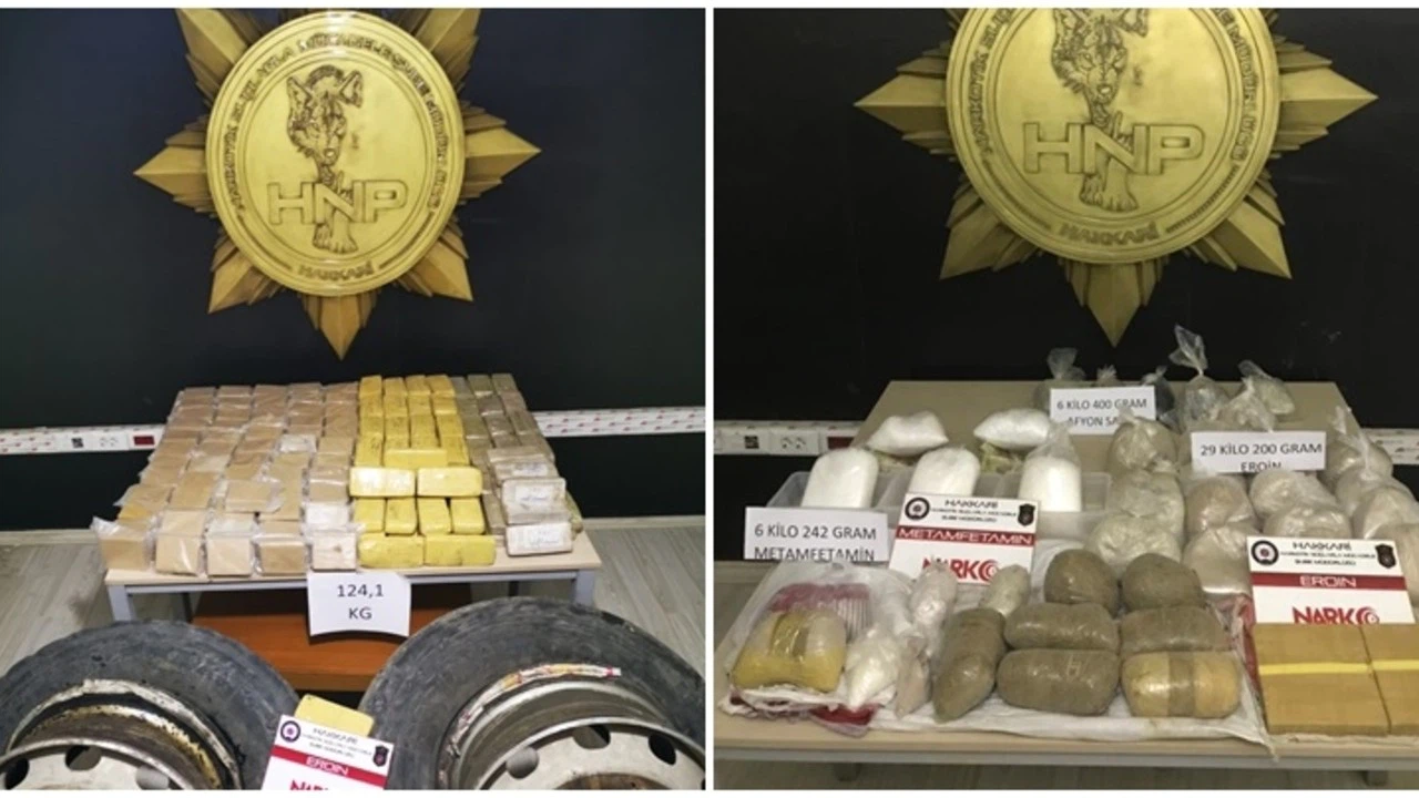 Hakkari’de dev uyuşturucu operasyonu! 42 kilo uyuşturucu madde ele geçirildi