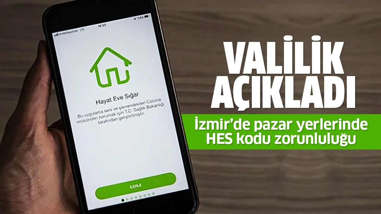 İzmir'de pazar yerlerinde HES kodu zorunluluğu