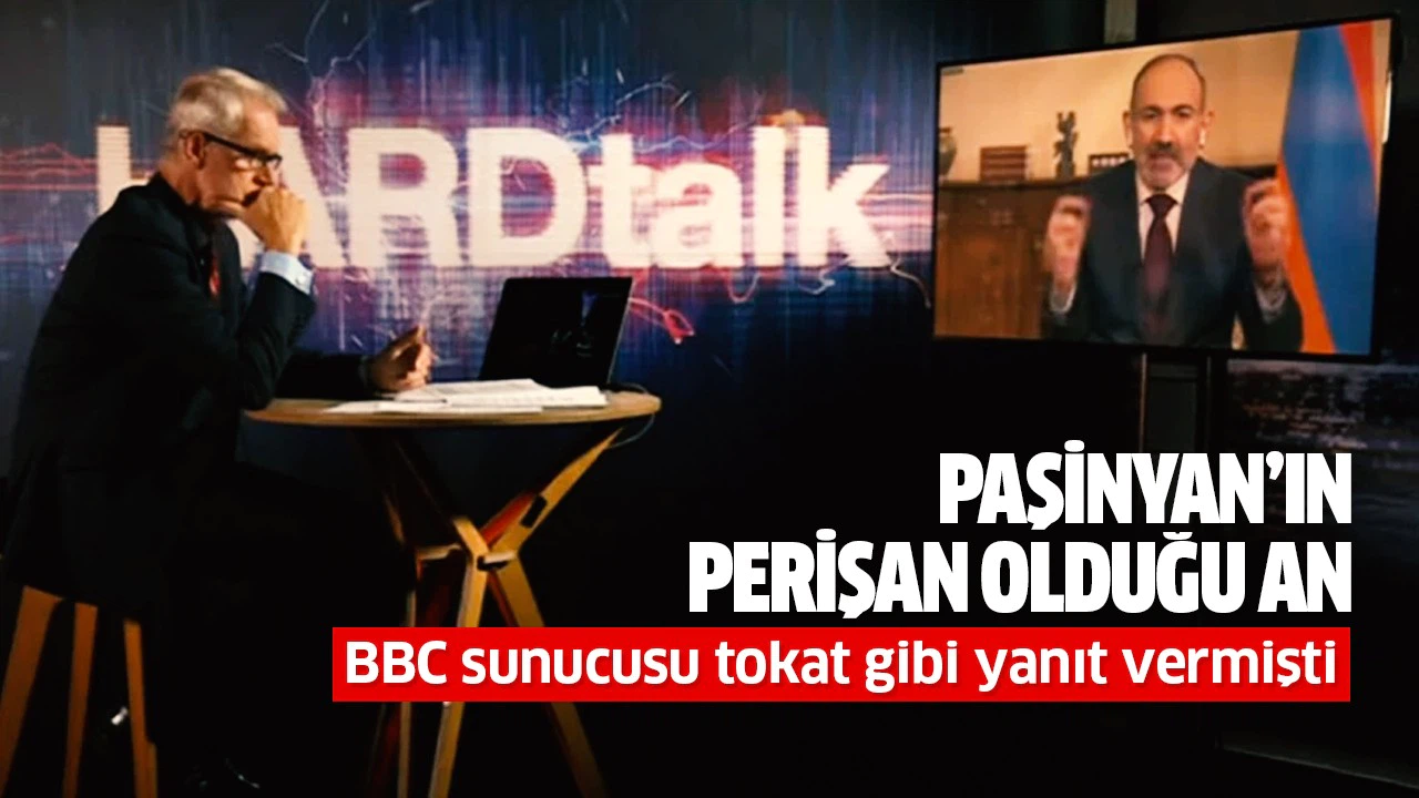 BBC sunucusu Paşinyan'a tokat gibi yanıt vermişti