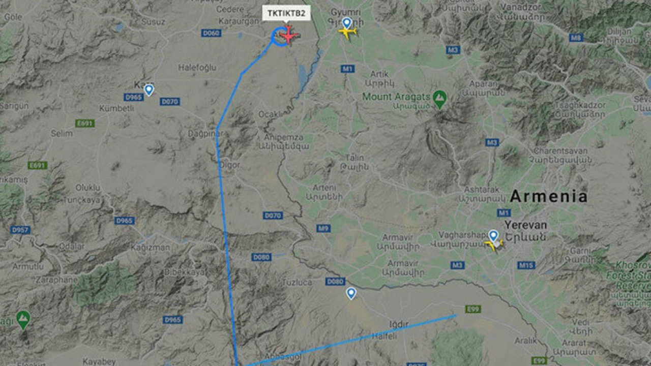 Türk SİHA'ları Ermenistan sınırında