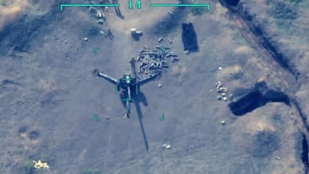 Ermenistan askerleri SİHA'dan böyle kaçtı