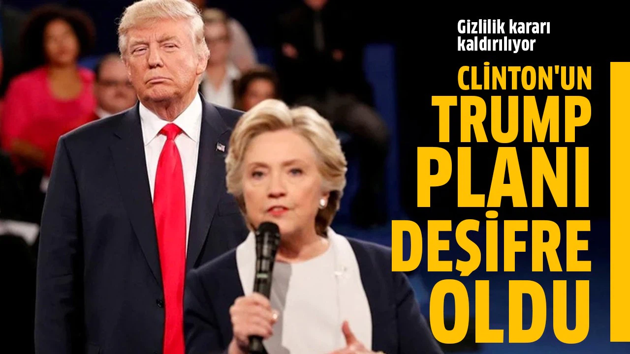 Clinton'un Trump planı deşifre oldu