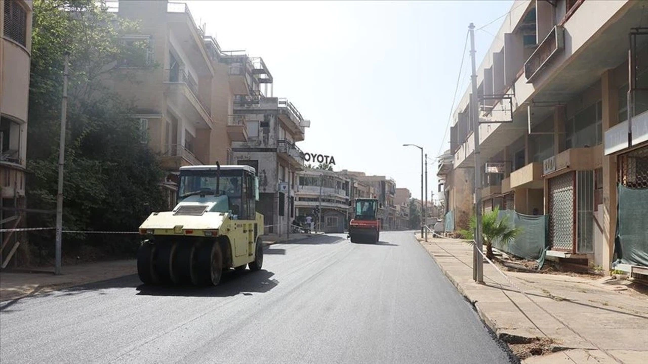 46 yılın ardından yarın açılacak Kapalı Maraş'ta çalışmalar hızla sürüyor