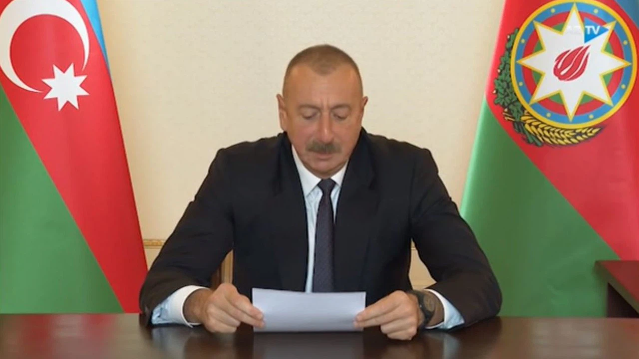 Aliyev son durumu açıkladı