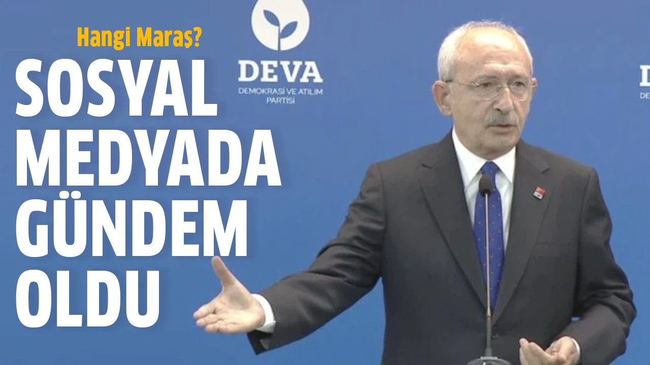 Kılıçdaroğlu'nun Maraş sorusuna verdiği tepki gündem oldu