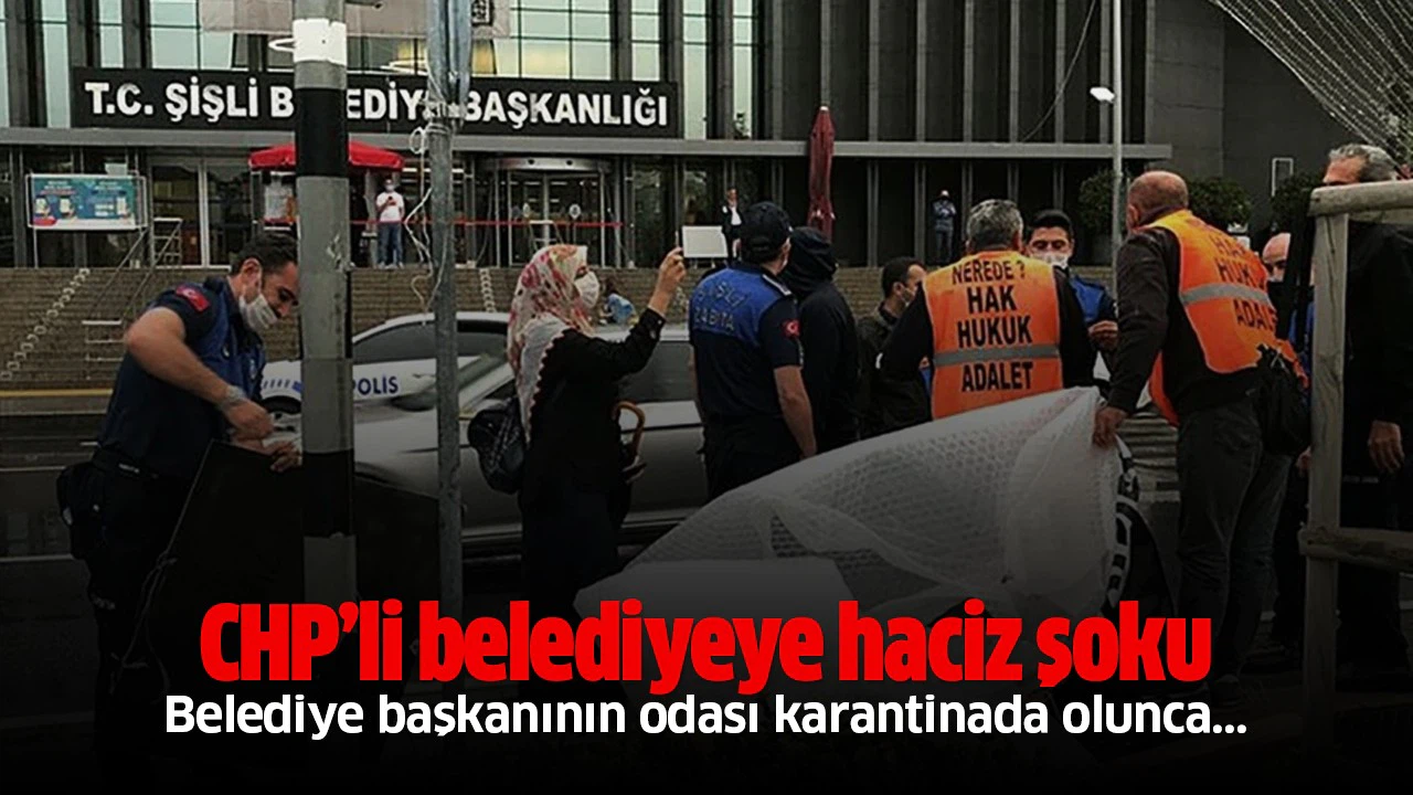 CHP'li Şişli Belediyesi'ne haciz şoku!