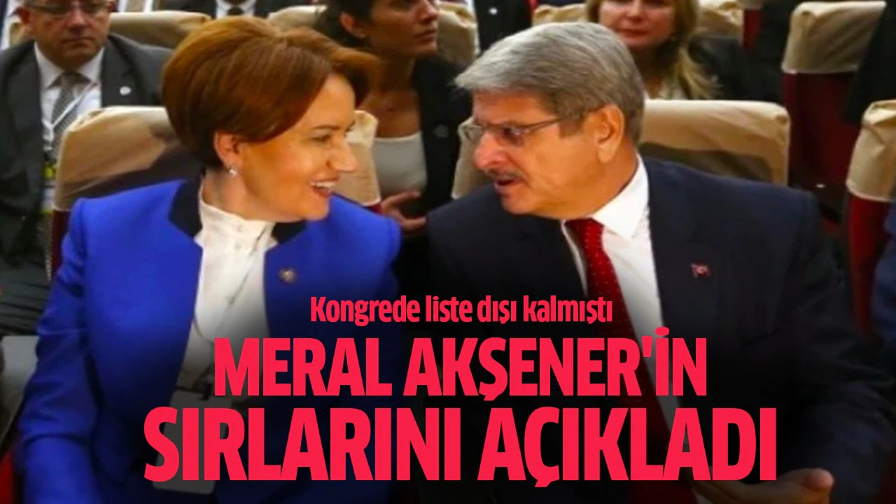 Aytun Çıray Meral Akşener'in sırlarını açıkladı