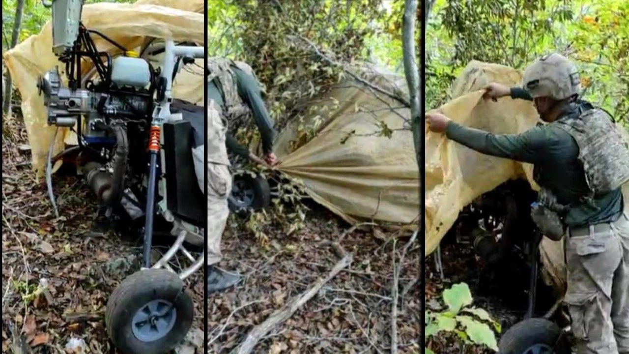PKK'nın paramotoru böyle ele geçirildi