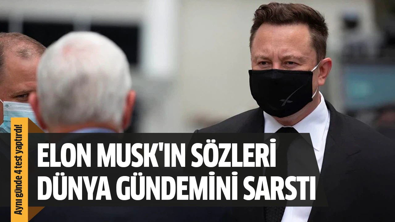 Elon Musk aynı günde 4 Kovid-19 testi yaptırdı!
