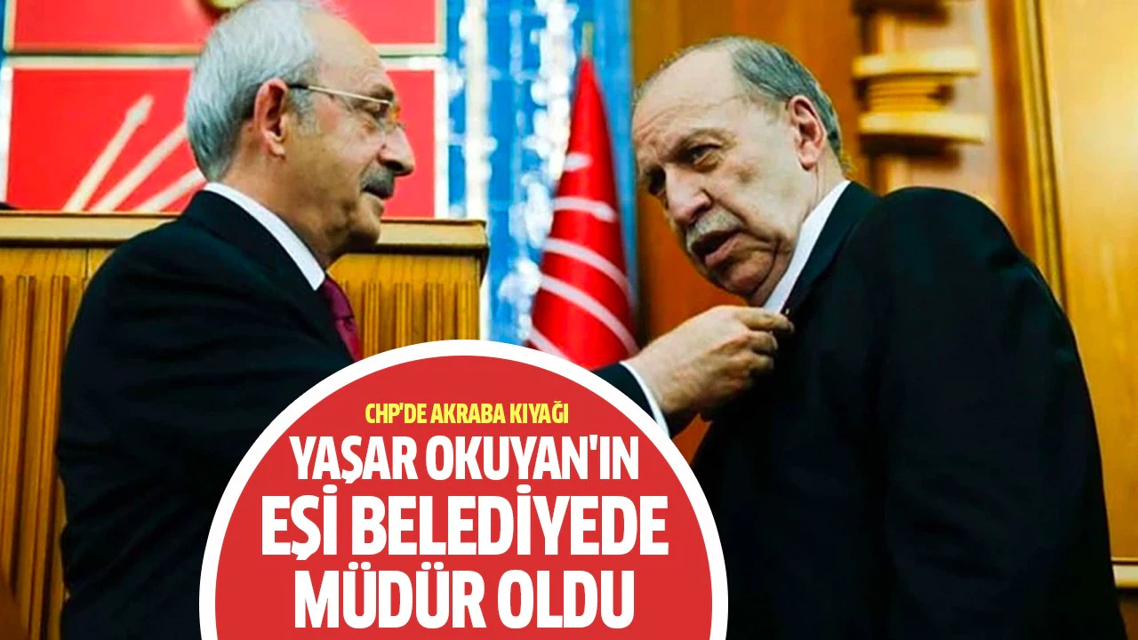 Yaşar Okuyan'ın eşi İzmir Büyükşehir Belediyesi'nde müdür oldu