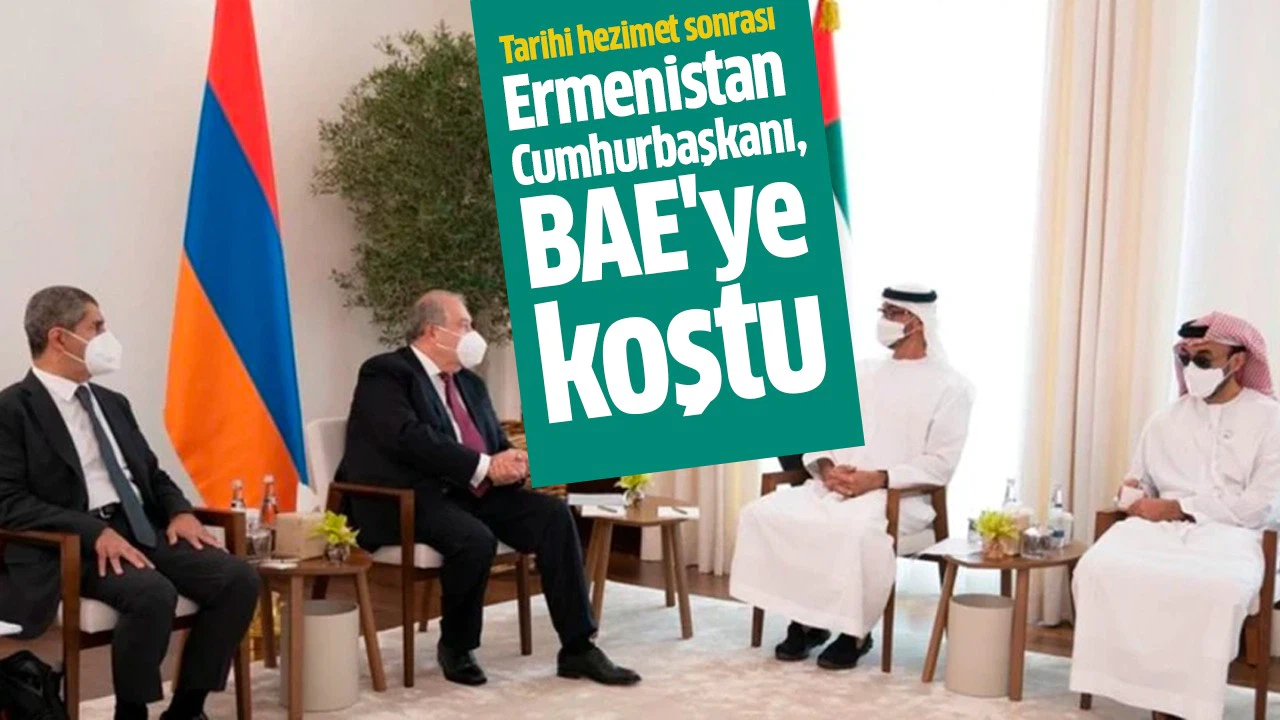 Sarkisyan, BAE'de Zayed ile görüştü