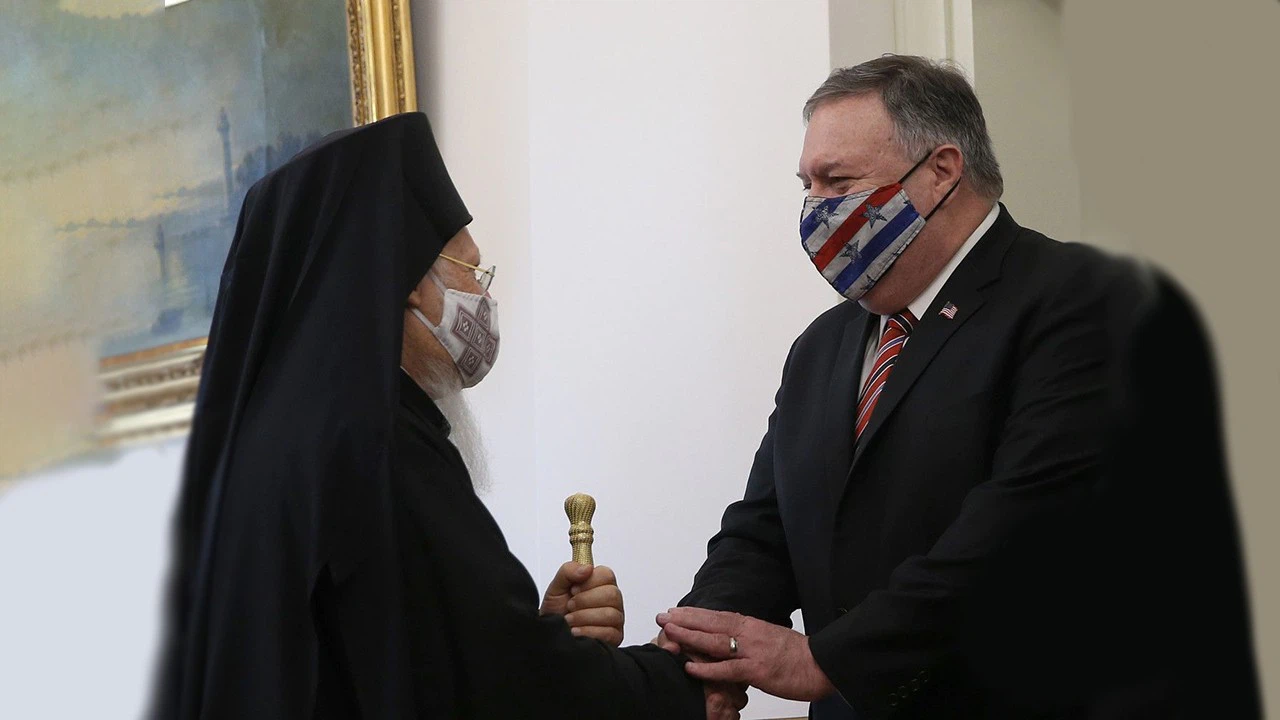 İstanbul'a gelen Pompeo kuralları hiçe saydı