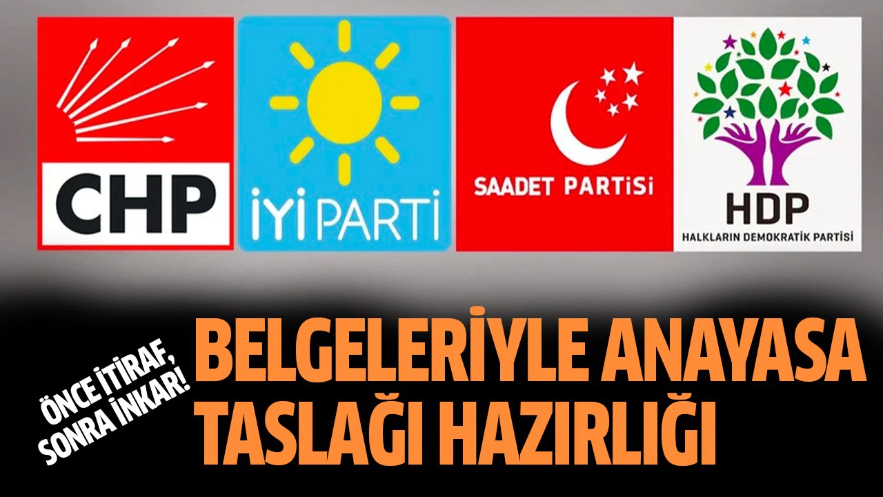 Belgeleriyle Anayasa Taslağı hazırlığı