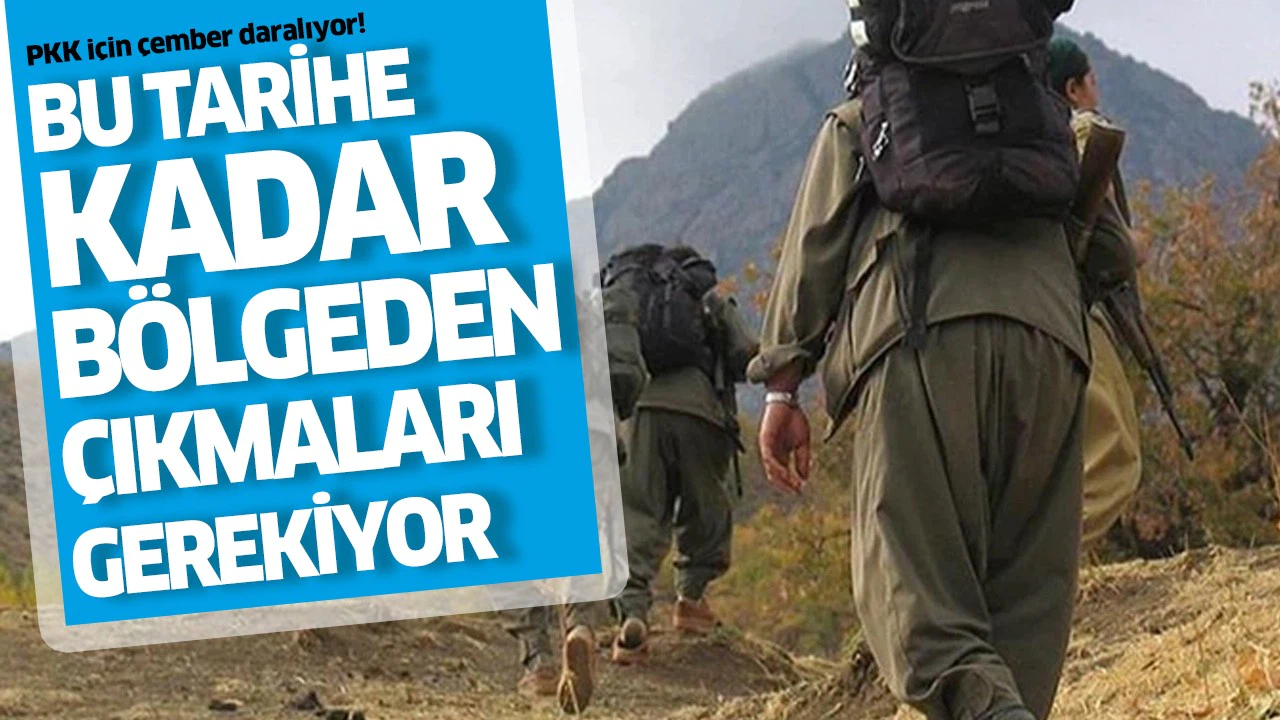 PKK için çember daralıyor!