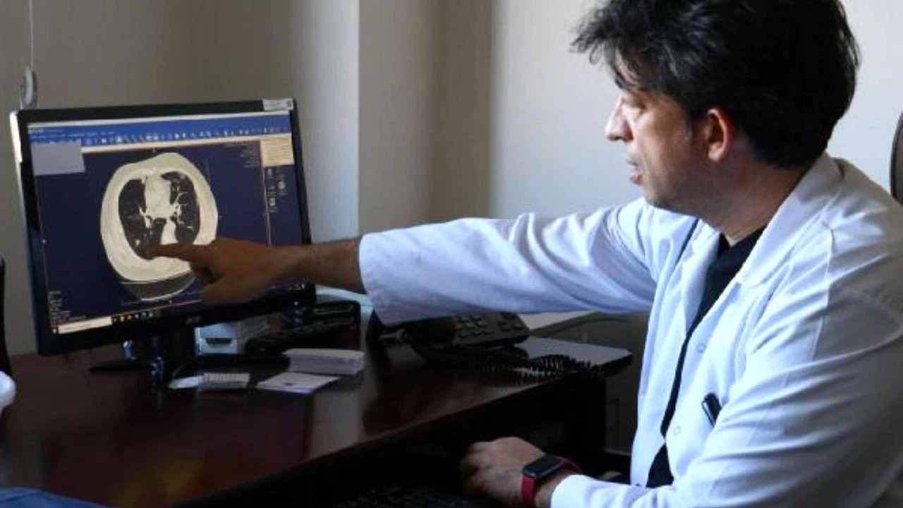 Corona virüsün akciğere verdiği zarar görüntülendi