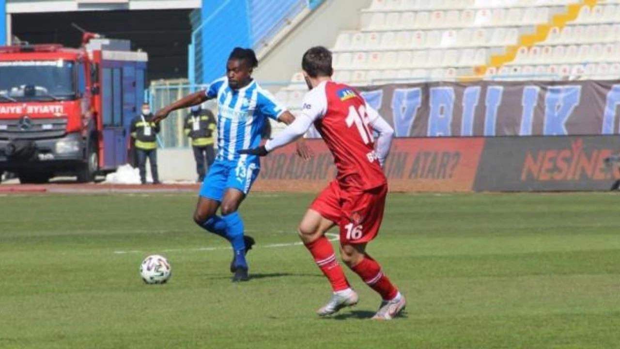 Erzurumspor ile Karagümrük 2-2 berabere kaldı